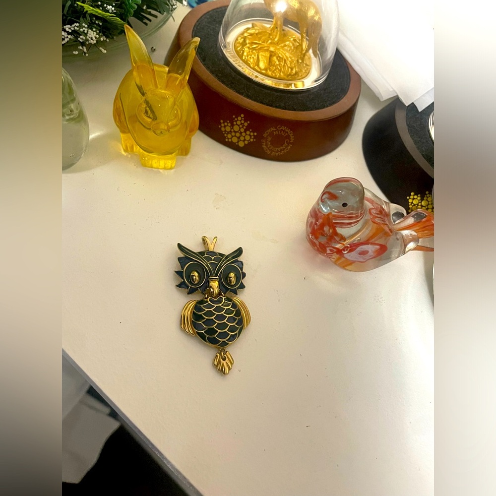 D’Orlan Owl pendant